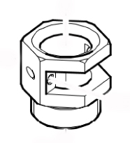 Cable Inlet - G1 1/4\" Cable