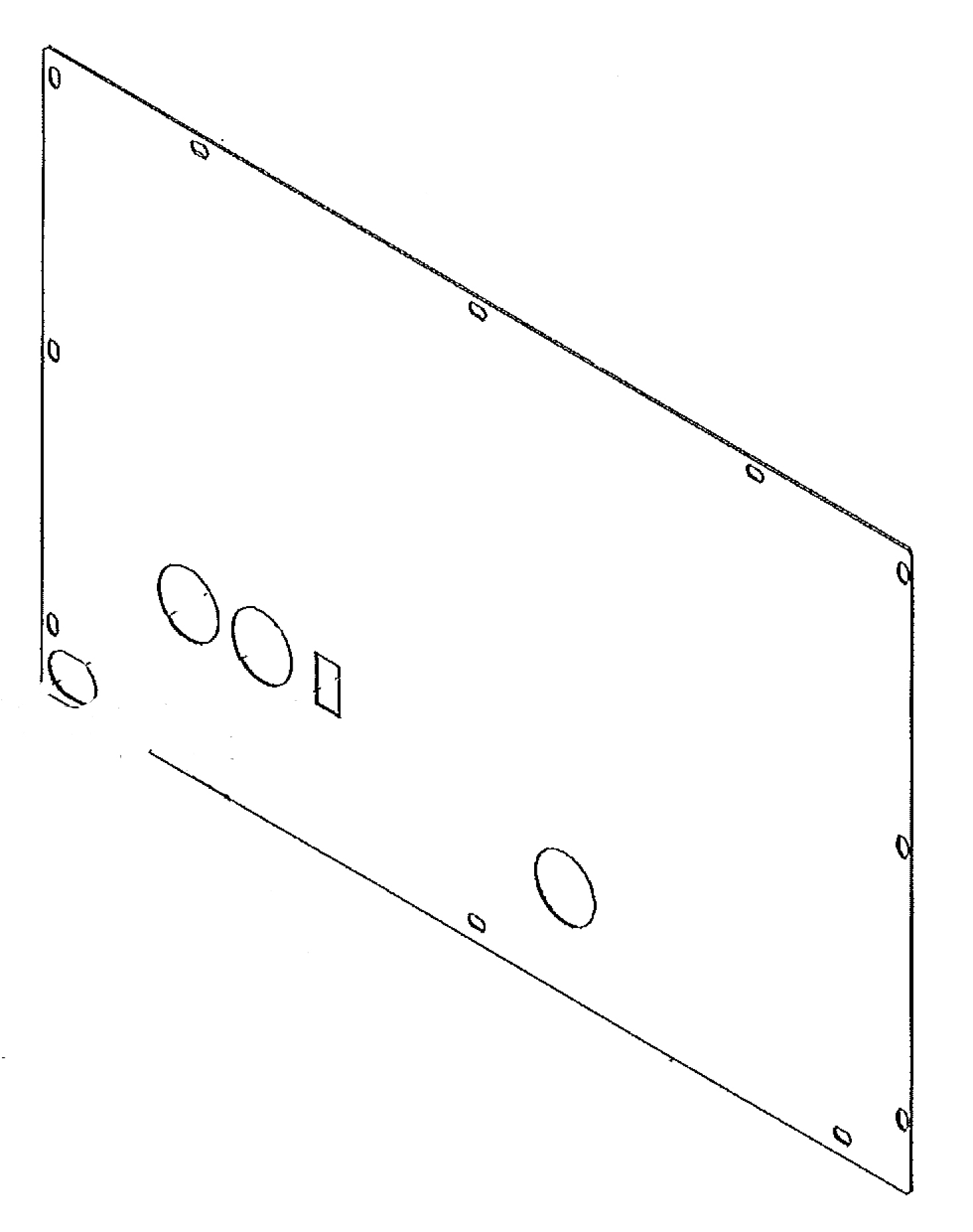 Panel, Canopy LH RC40 Plain