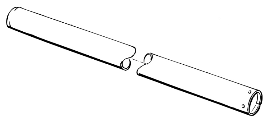 Secondary Cylinder - 35 1/8"