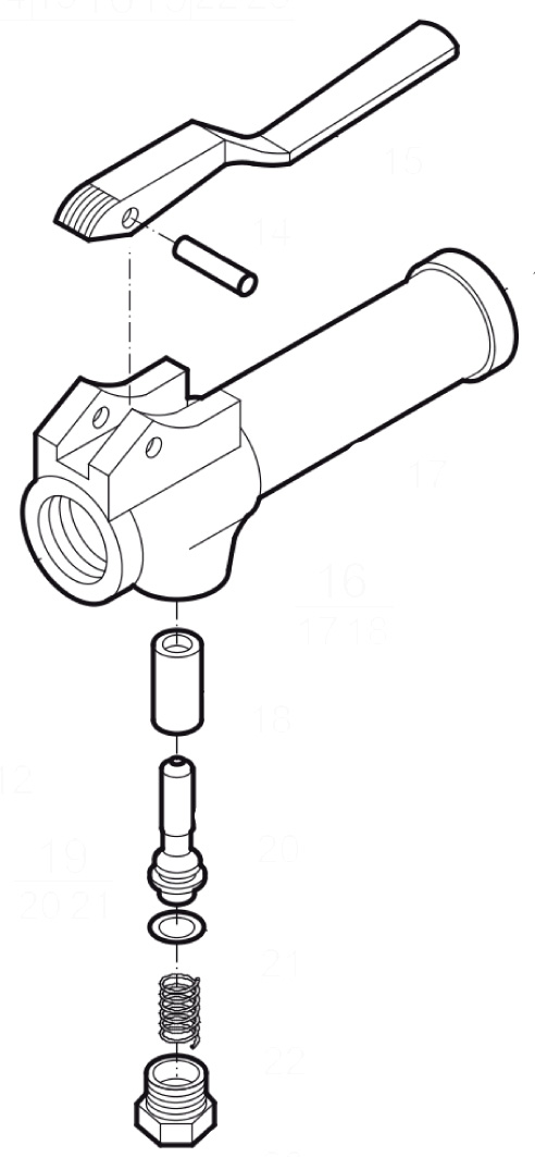 Throttle Handle - Bare