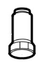 Tappet - 1-1/8\" Hex